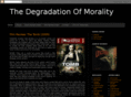 degradationofmorality.com