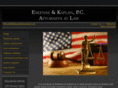 eskenasandkaplanlaw.com