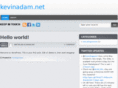 kevinadam.net