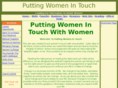 puttingwomenintouch.com