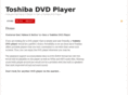 toshibadvdplayer.net