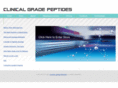 clinicalgradepeptides.com