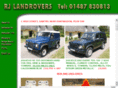 rjlandrovers.co.uk