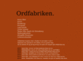 ordfabriken.org