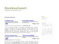 rueckkaufswert.org