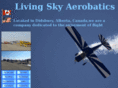 livingskyaerobatics.com