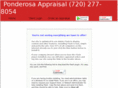 ponderosaappraisalcolorado.com