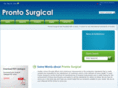 prontosurgical.com