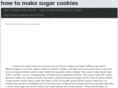 howtomakesugarcookies.net