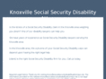 knoxvillesocialsecuritydisabilityattorneys.net