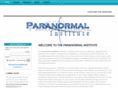 paranormal-institute.com