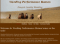 weedingperformancehorses.com