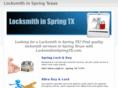 locksmithinspringtx.com