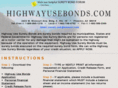 highwayusebonds.com