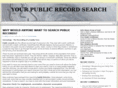 yourpublicrecordsearch.com