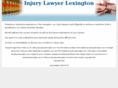 injurylawyerlexington.com