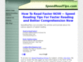 speedreadtips.com
