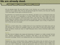 wearealreadydead.net
