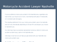 motorcycleaccidentlawyernashville.com