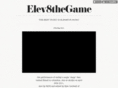 elev8thegame.com