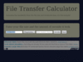 filetransfercalculator.com