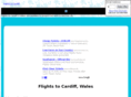 flightstocardiff.com