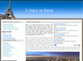3daysinparis.com
