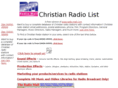 christianradiolist.com