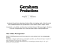 gershomproductions.com