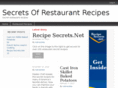 secretsofarestaurant.com