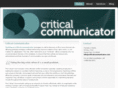 criticalcommunicator.com