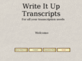 writeituptranscripts.com