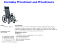 recliningwheelchair.com