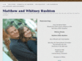 matthewandwhitneyrushton.com