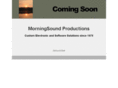 morningsoundproductions.com