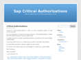 critical-authorizations.com