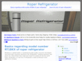 roperrefrigerator.net