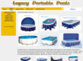 legacyportablepools.com