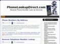 phonelookupdirect.com