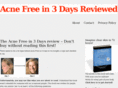 acnefreein3daysreviewed.com