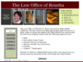 rosettanreedlaw.com