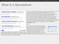 whatisaspreadsheet.com