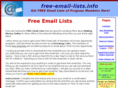 free-email-lists.info