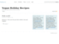 veganholidayrecipes.com
