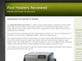 poolheatersreviewed.com