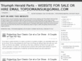 triumphheraldparts.com