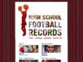 highschoolfootballrecords.org