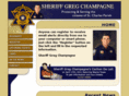 sheriffgregchampagne.com