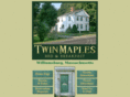 twinmaplesbnb.com