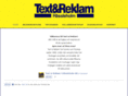 textoreklamhlm.se